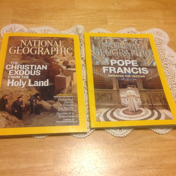 National Geographic Bundle, Christian Exodus and Pope Francis